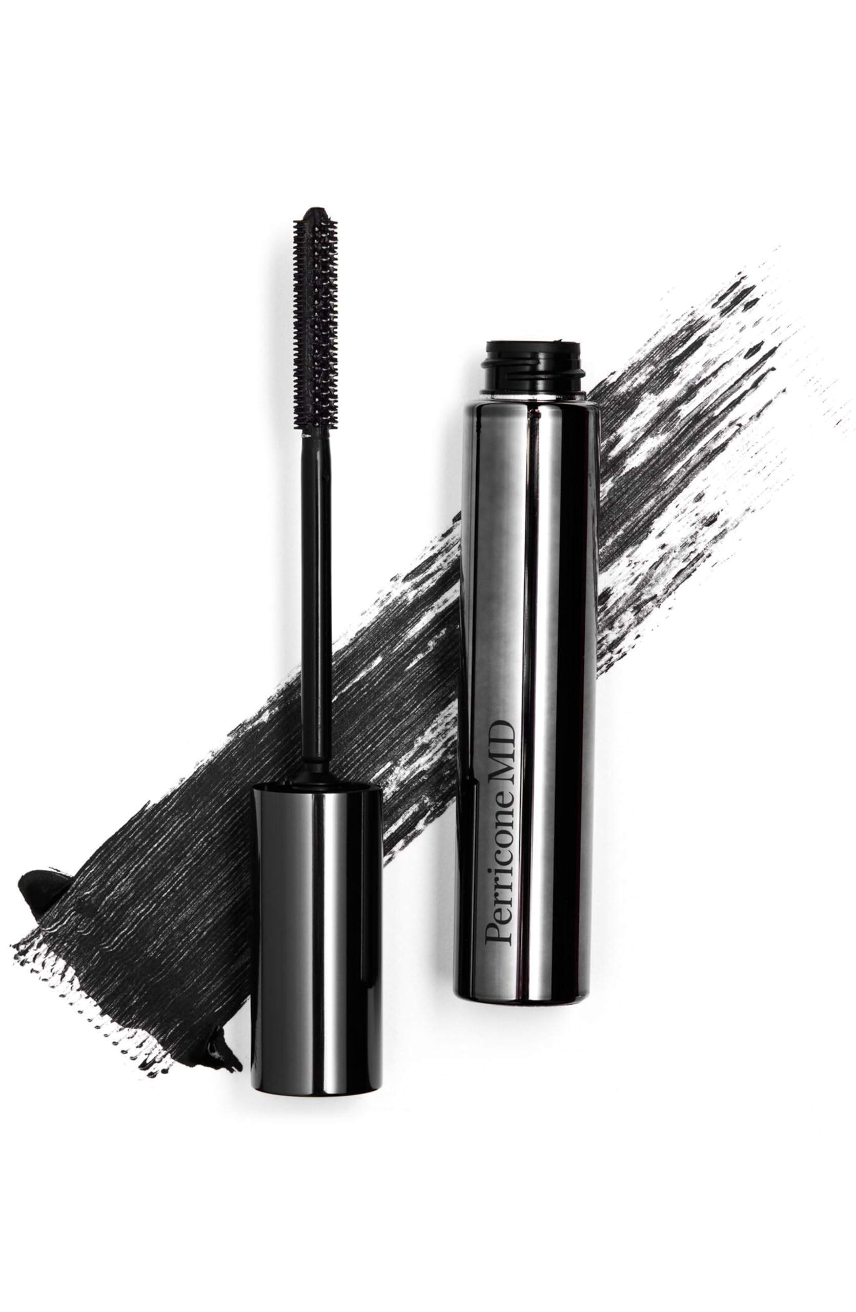 Perricone MD No Makeup Mascara universal shade suits all lashes for everyday wear.