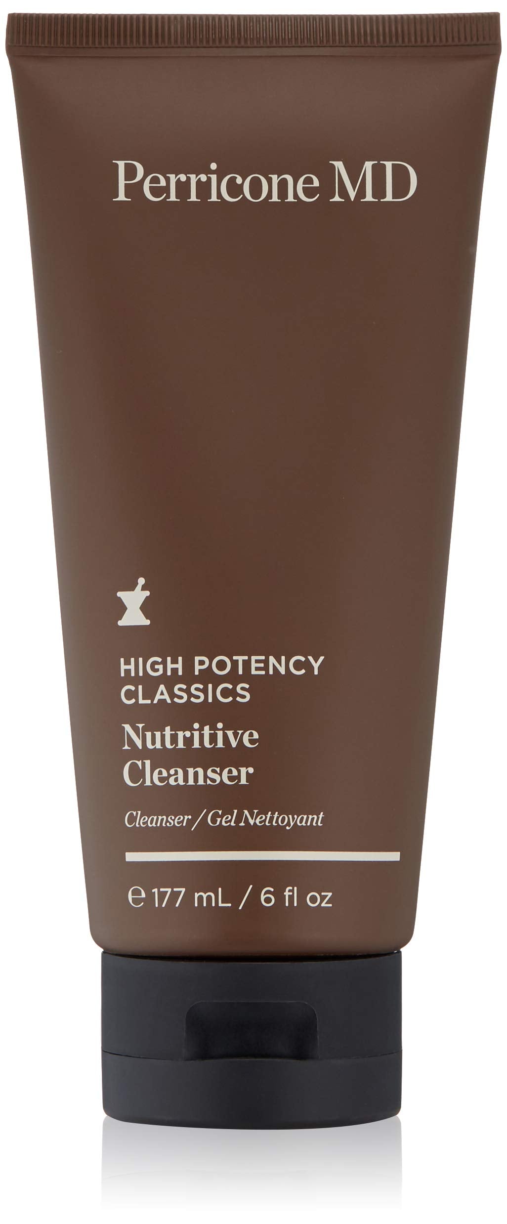 Perricone MD Nutritive Cleanser bottle 177ml for gentle makeup removal.