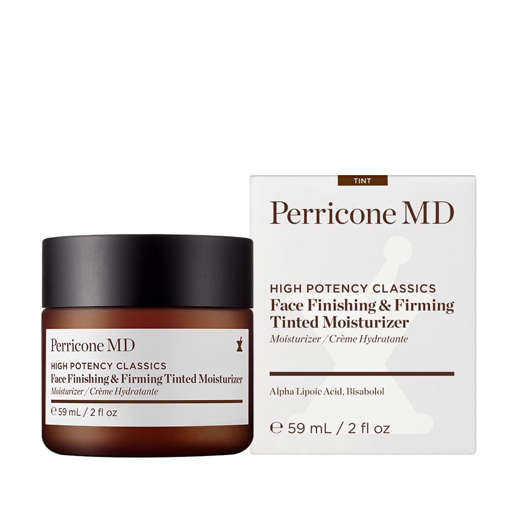 Perricone MD oil-free SPF 30 tinted moisturizer offers light coverage.