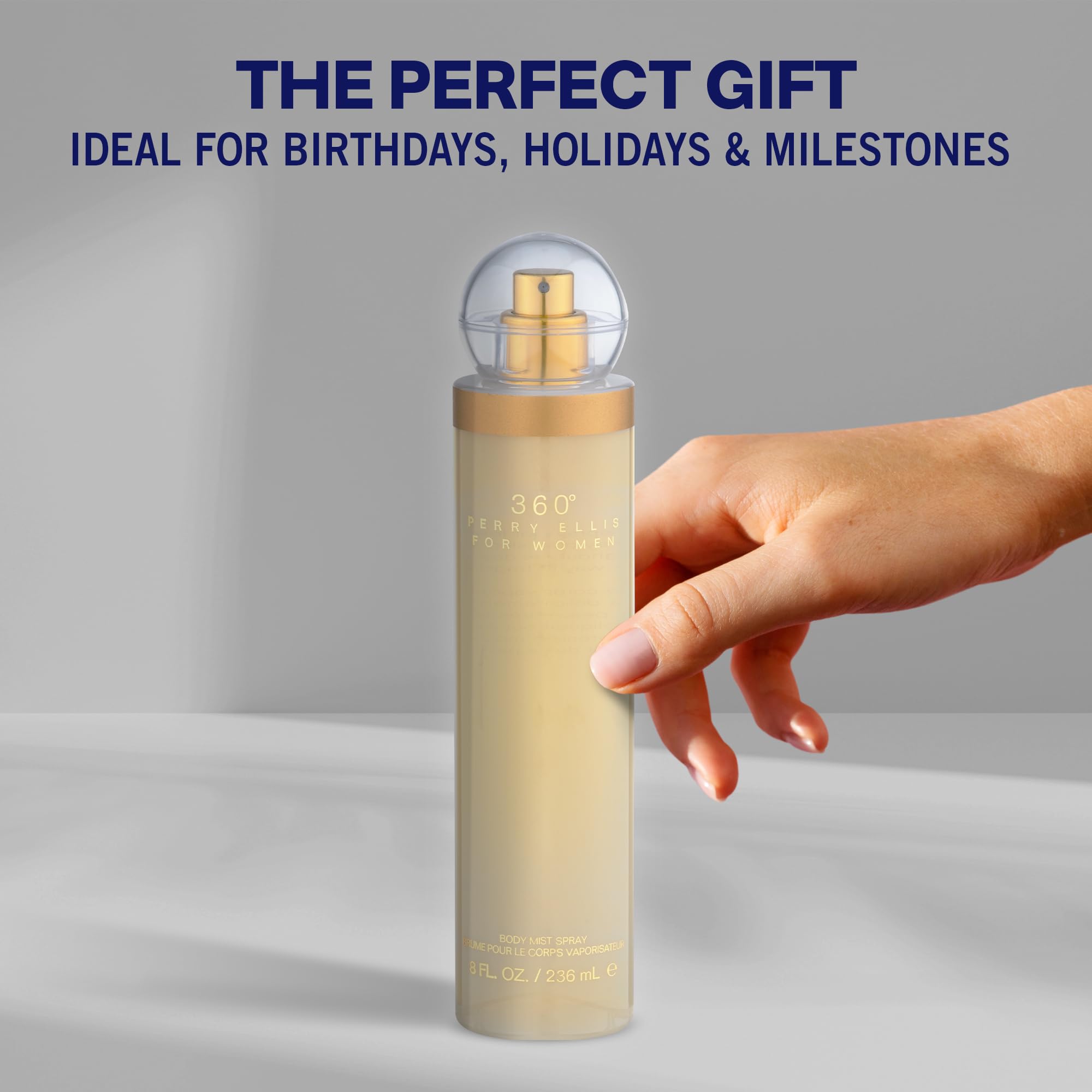 Perry Ellis 360 brand image conveys long-lasting fragrance for all-day confidence