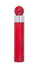 Perry Ellis 360 Red body spray can showing all-day freshness and masculine aroma.