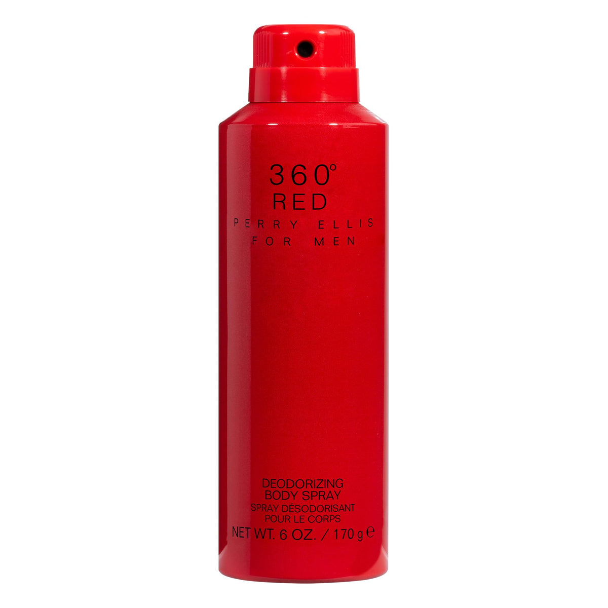 Perry Ellis 360° Red bottle front view for daily fresh aroma