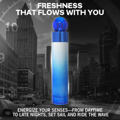Perry Ellis 360° Very Blue packaging box ready for gifting.