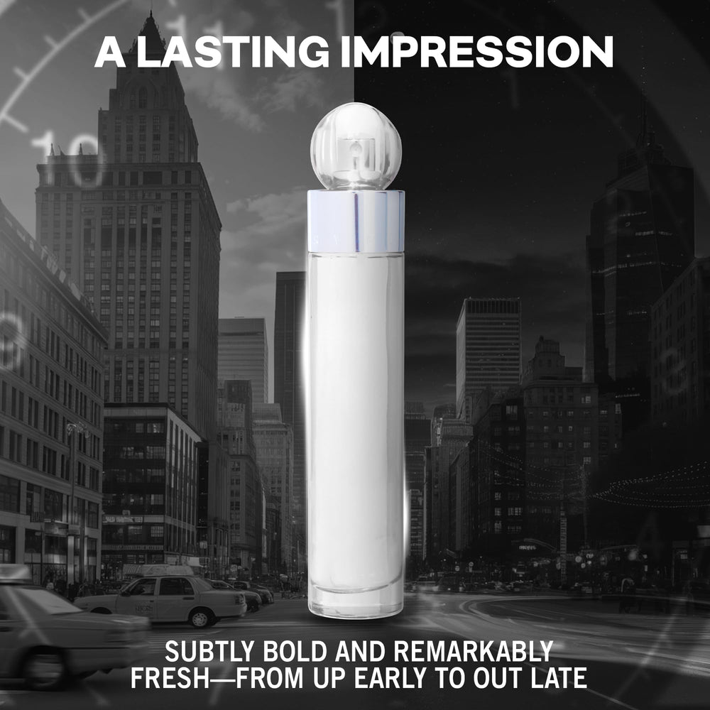 Perry Ellis 360 White mid notes—orange blossom and lily for versatile evenings