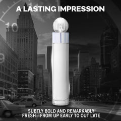 Perry Ellis 360 White mid notes—orange blossom and lily for versatile evenings
