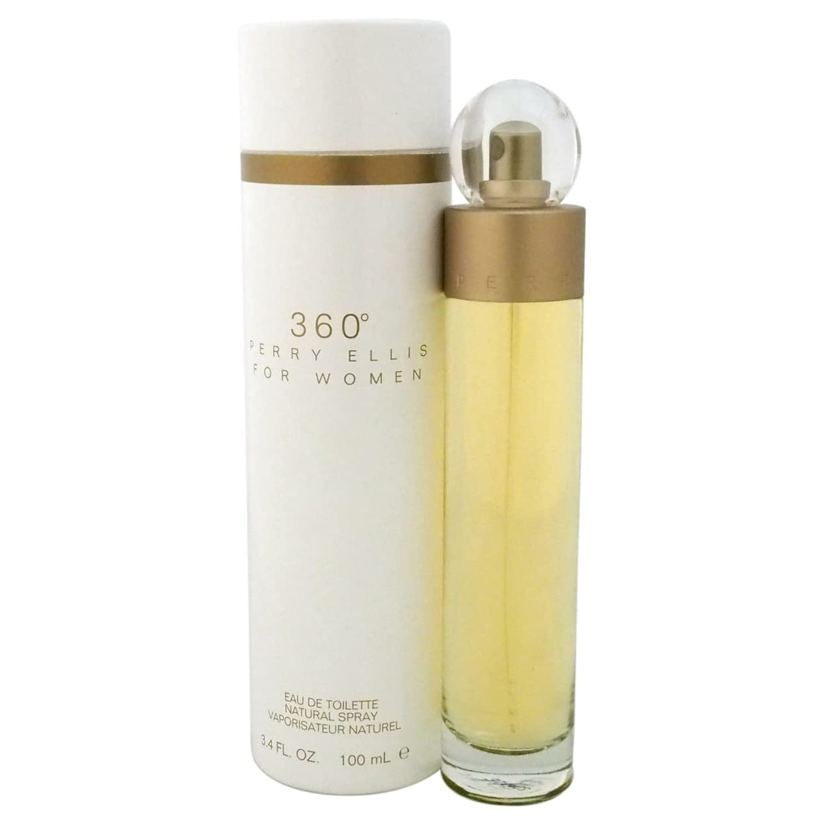 Perry Ellis 360 Women Eau de Toilette bottle ready for daily wear with long-lasting aroma.