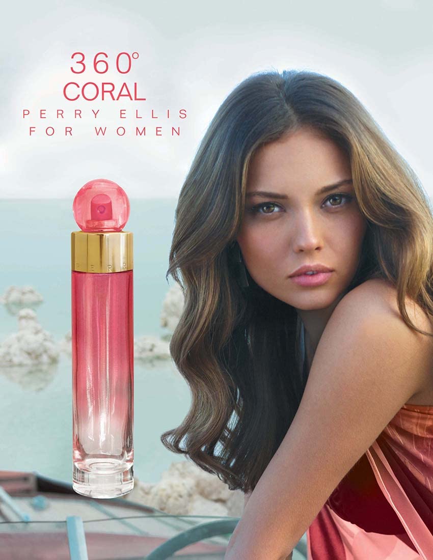Perry Ellis 360° Women Bergamot-Peach notes, fresh and uplifting for daily wear.