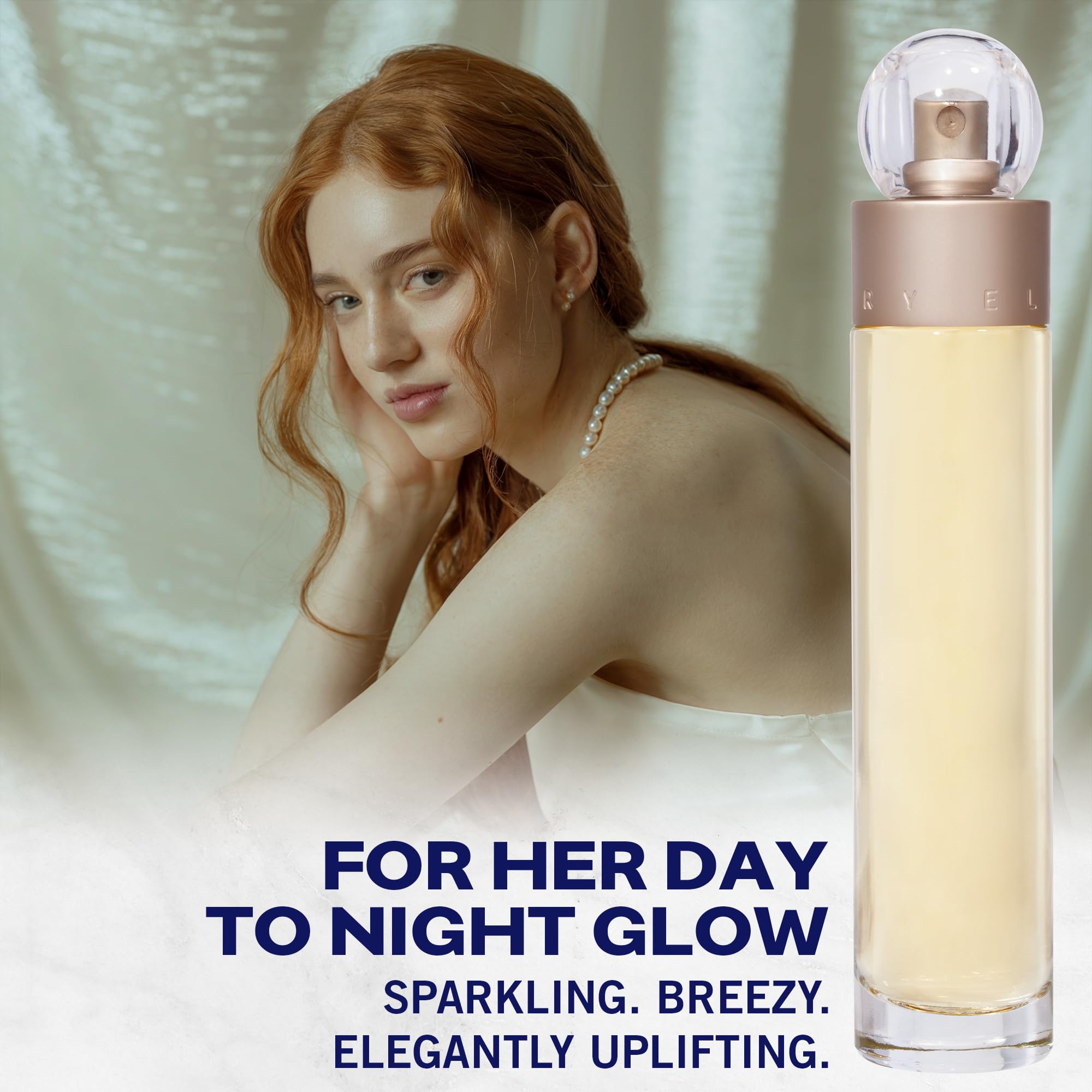 Perry Ellis 360° top notes of lily and tangerine provide a fresh energy for mornings.