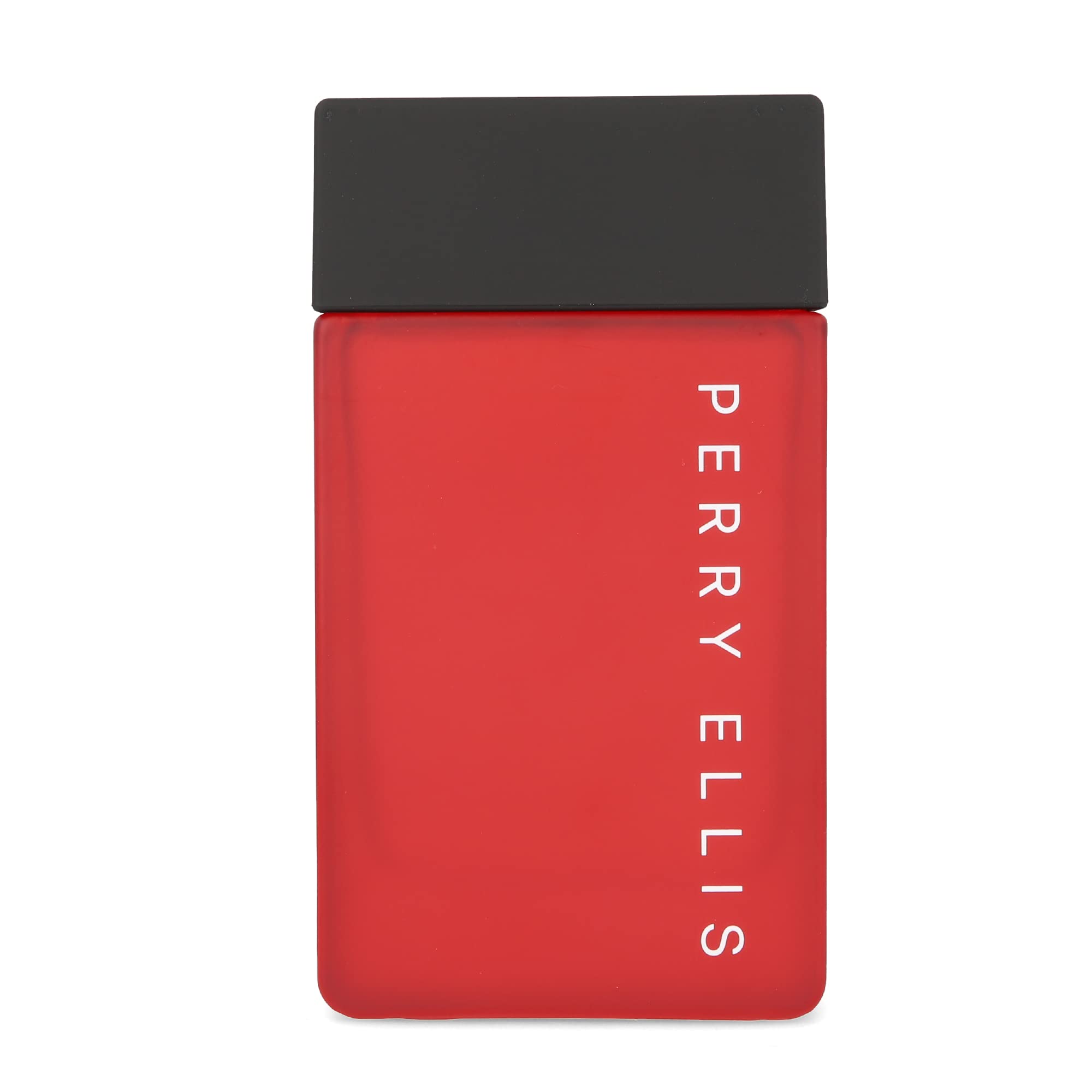 Perry Ellis Bold Red EDT cap close view emphasizing long lasting fragrance and versatility.