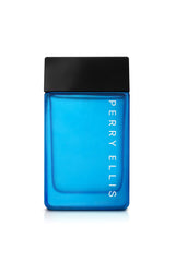 Perry Ellis Pure Blue Men packaging box showcases premium branding.