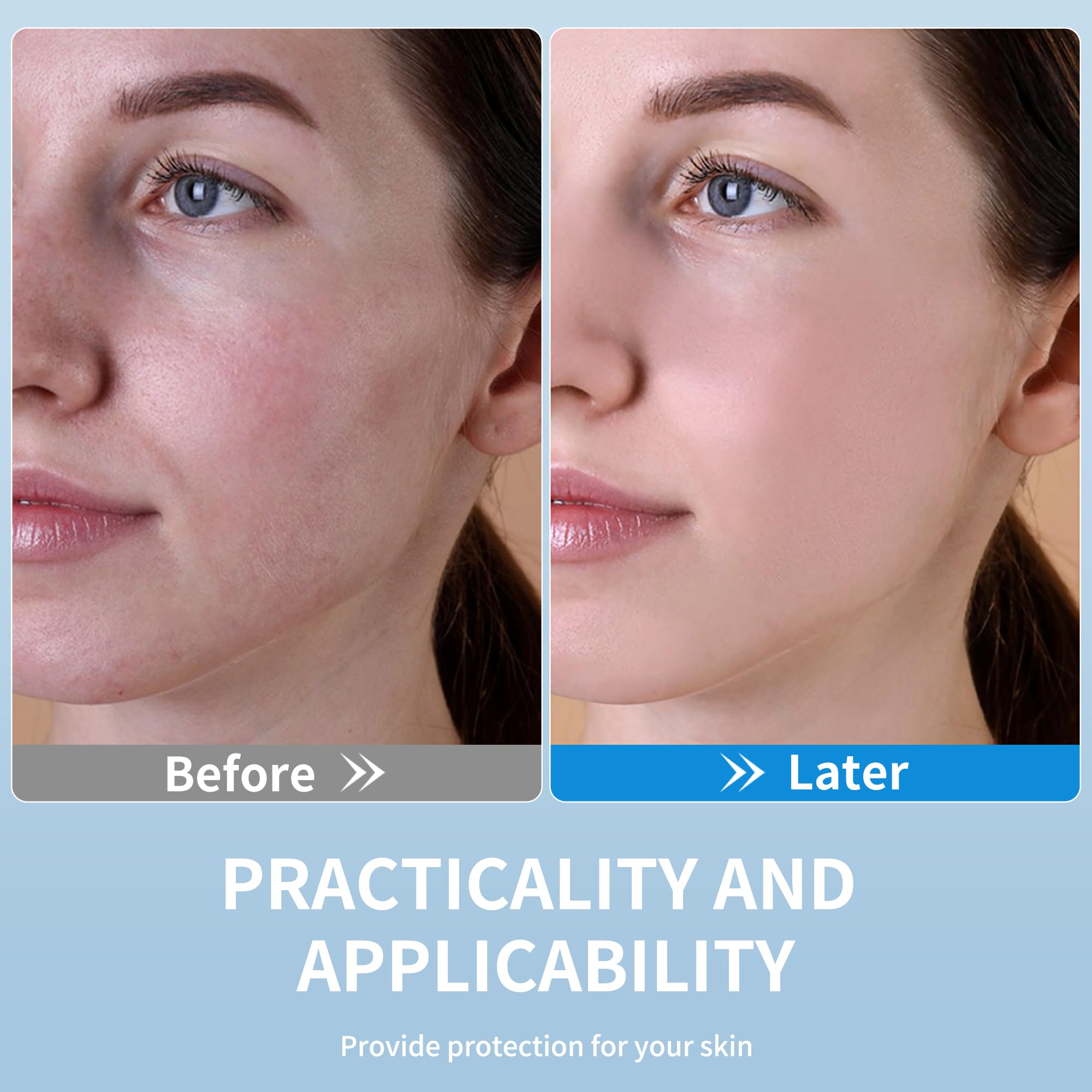 Persbeay Glycolic Acid Pads after-use glow and smoother skin appearance