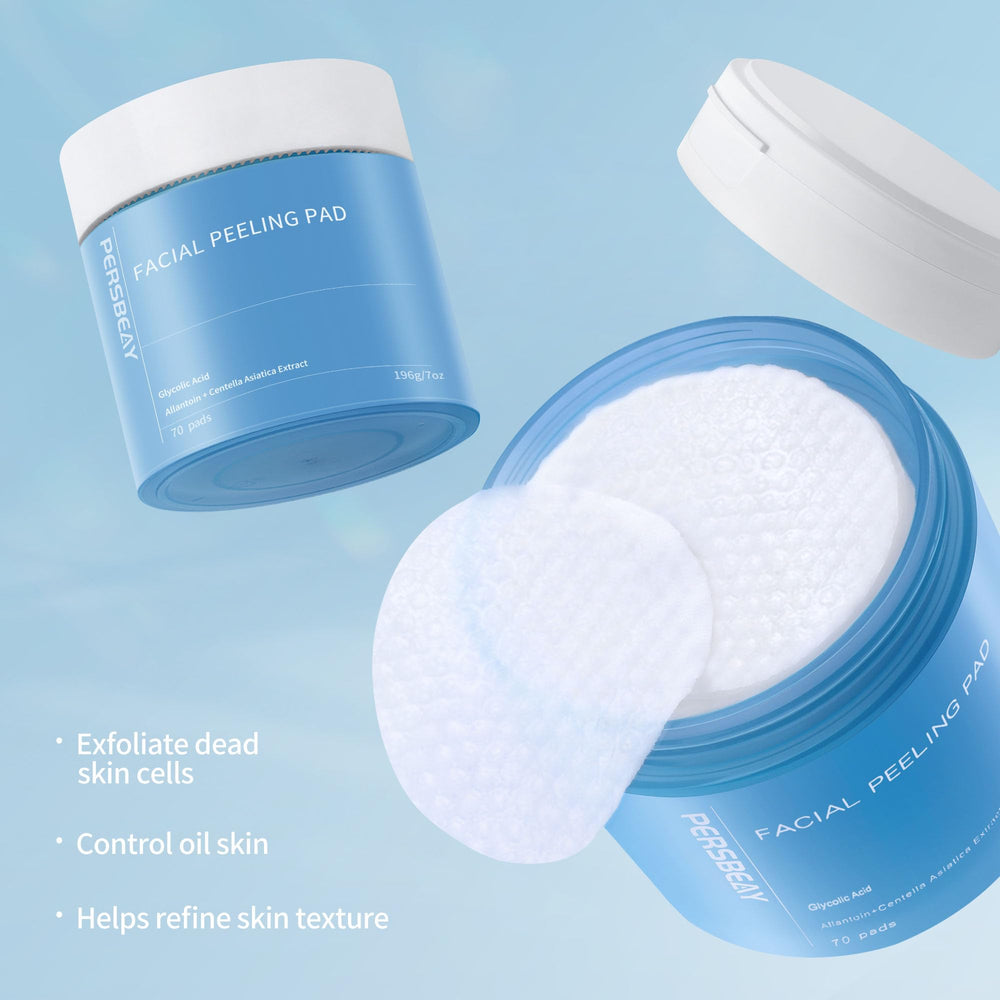 Persbeay Glycolic Acid Pads compact travel case ready skincare