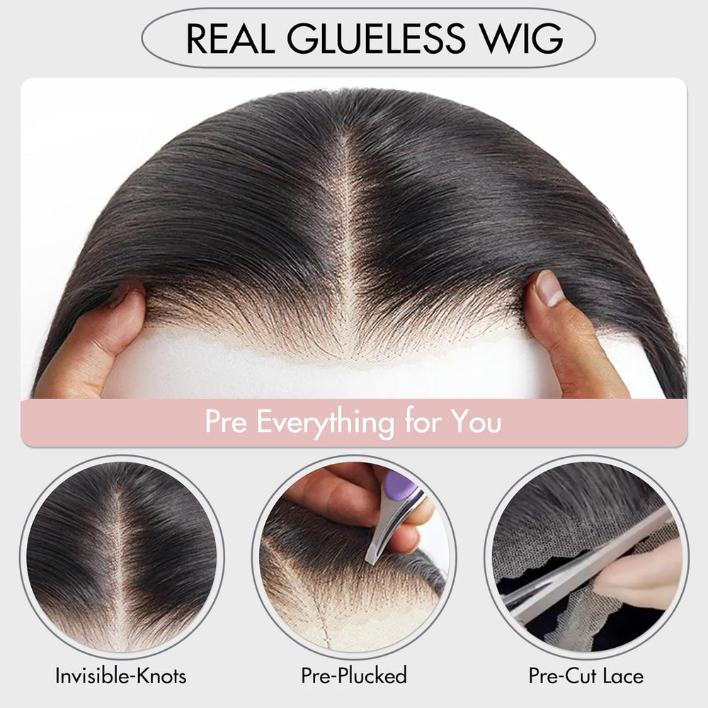 Perselene Brazilian hair bob wig texture appears soft and bouncy.