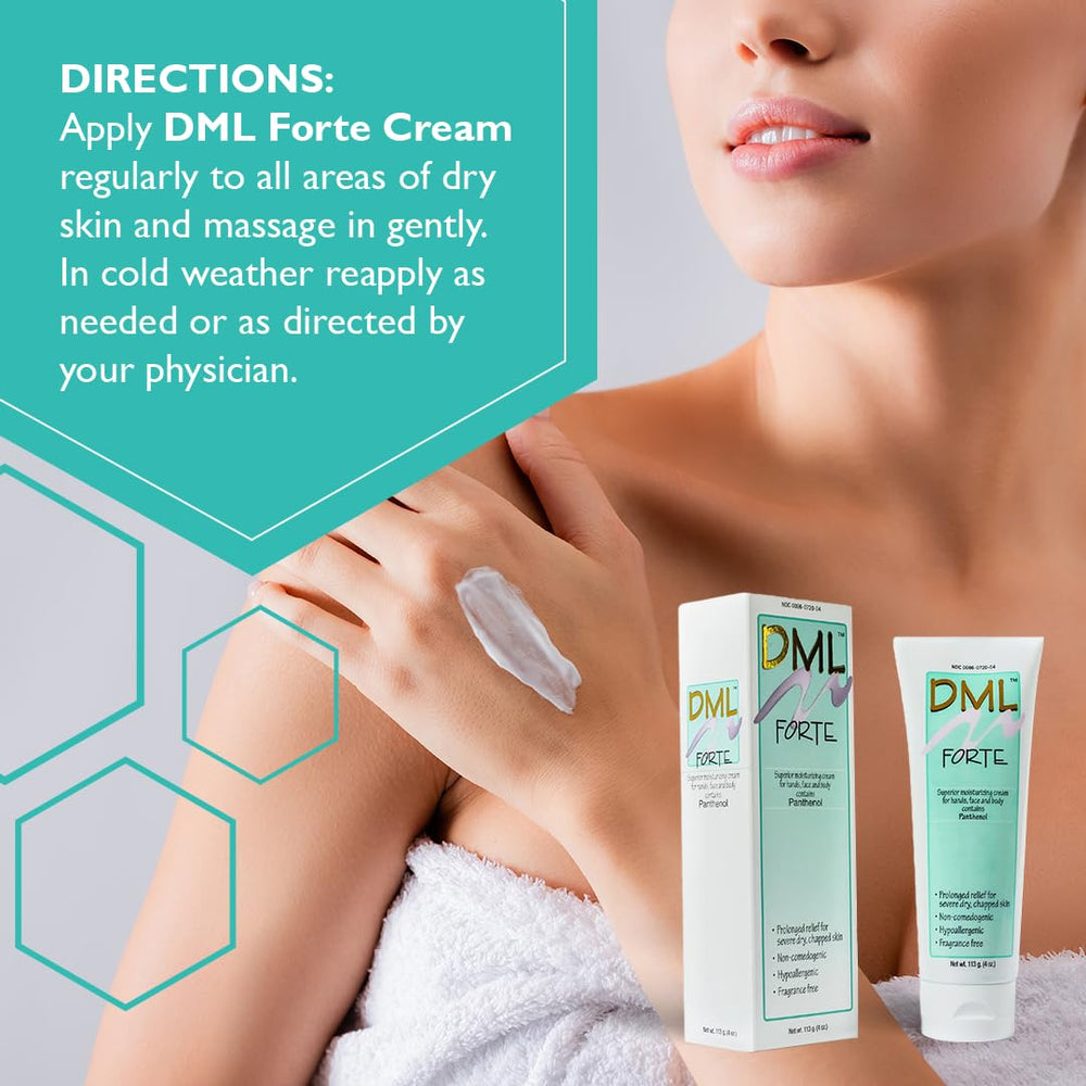 Person & Covey DML Forte face and body moisturizer suited for multi-task care.