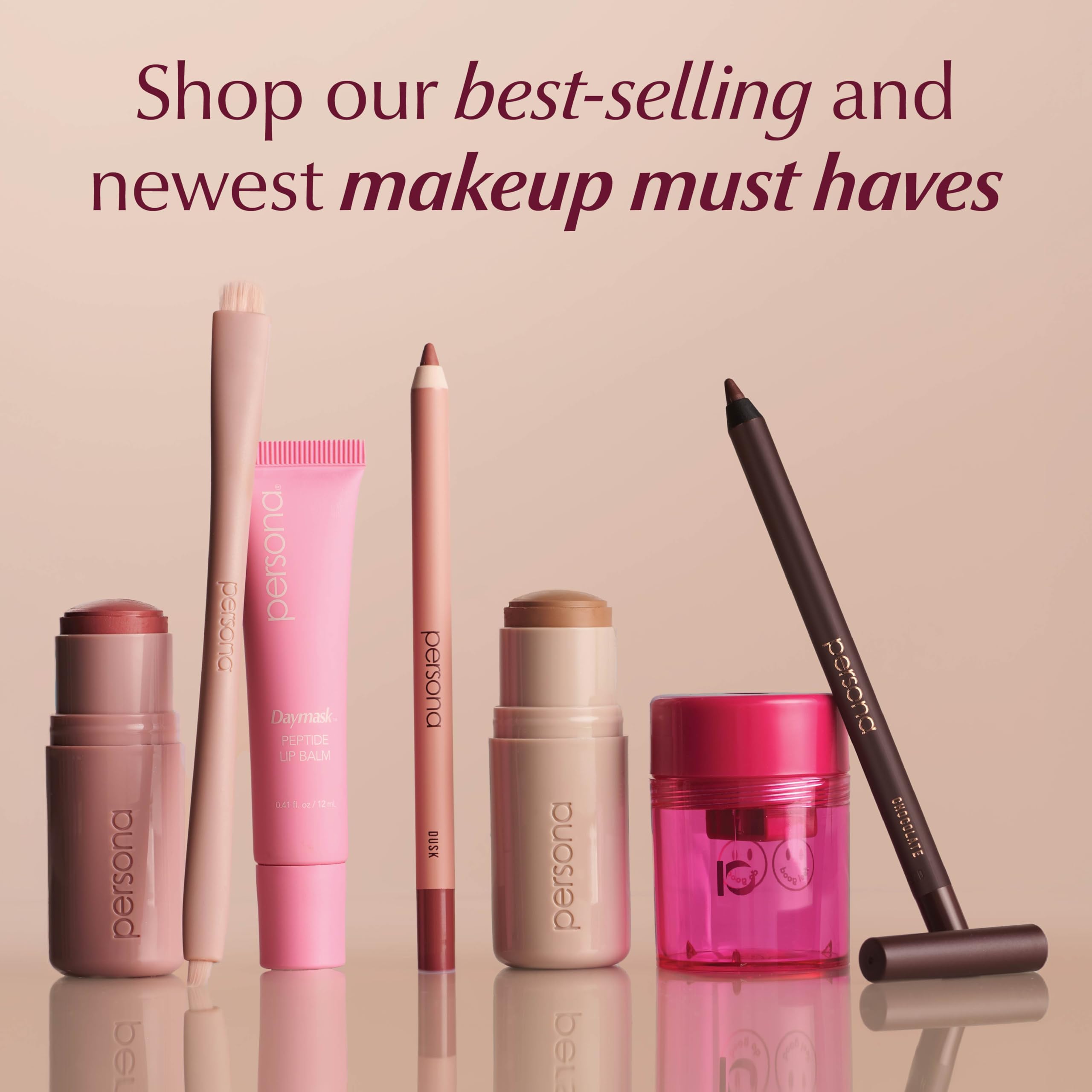 Persona 24HR Eyeliner vegan cruelty-free badge signals clean beauty choice.