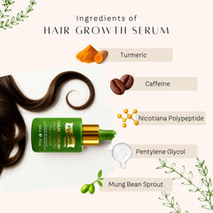 Persona Beauty hair growth serum closeup texture shows non-greasy, quick-absorb finish