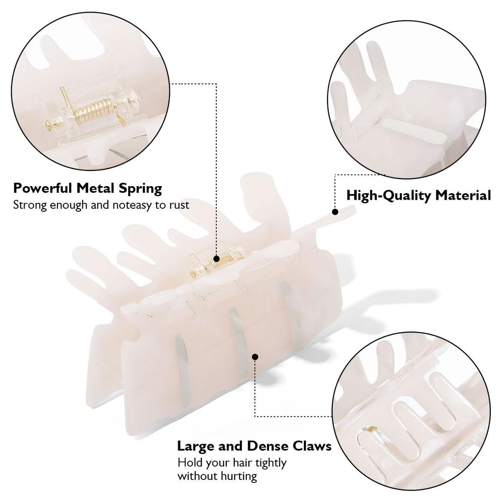 Personfun vertebra design clip features ergonomic grip and glossy finish for comfortable all day support