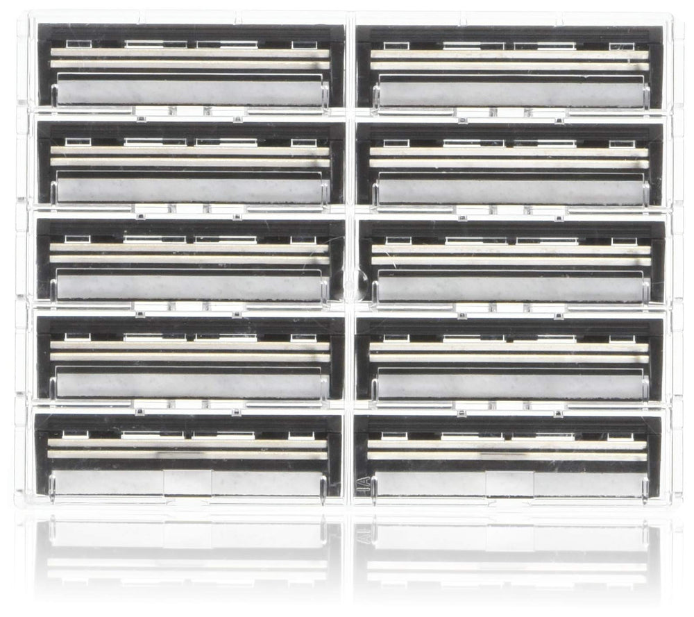 Personna Twin II blades pack, compatible with Gillette Trac II, ideal for convenient replacements.