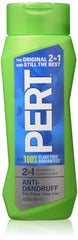 Pert anti-dandruff 2in1 bottle front showing citrus-infused formula for cleaner, flake-free hair