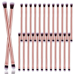 Perthlin rose gold 24pcs eyeshadow smudge brush set enables precise blending for flawless eyes.