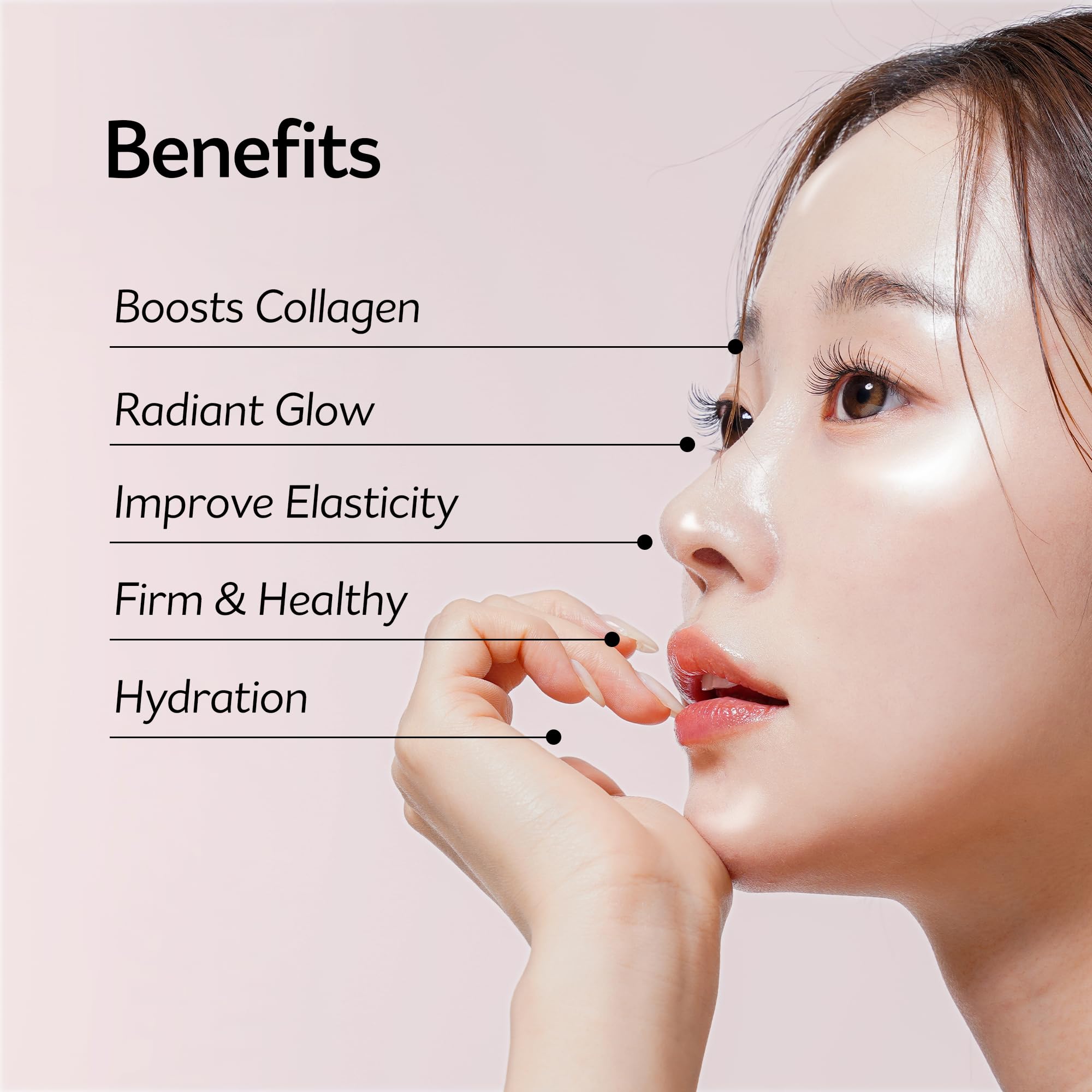 PESTLO Baby Collagen Glow Mask texture close-up shows silky hydration film