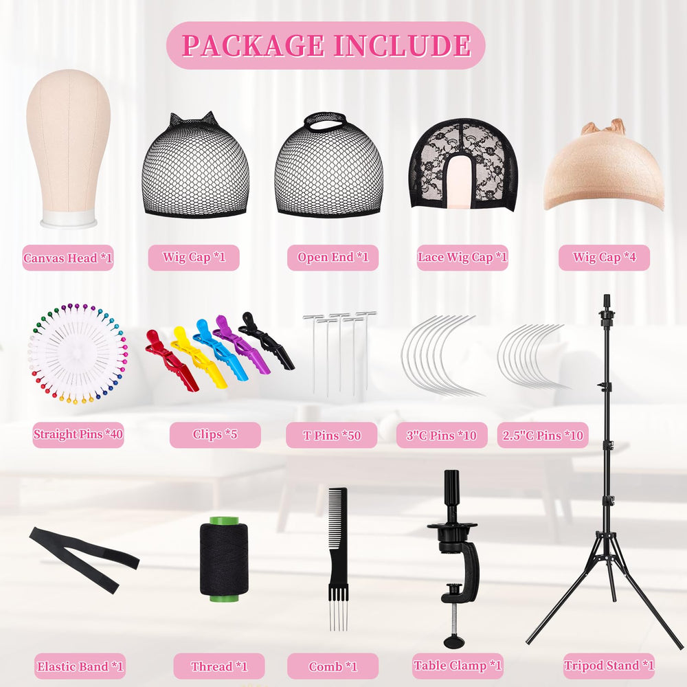 Pet Baby mannequin head display ready for wig making and showcasing