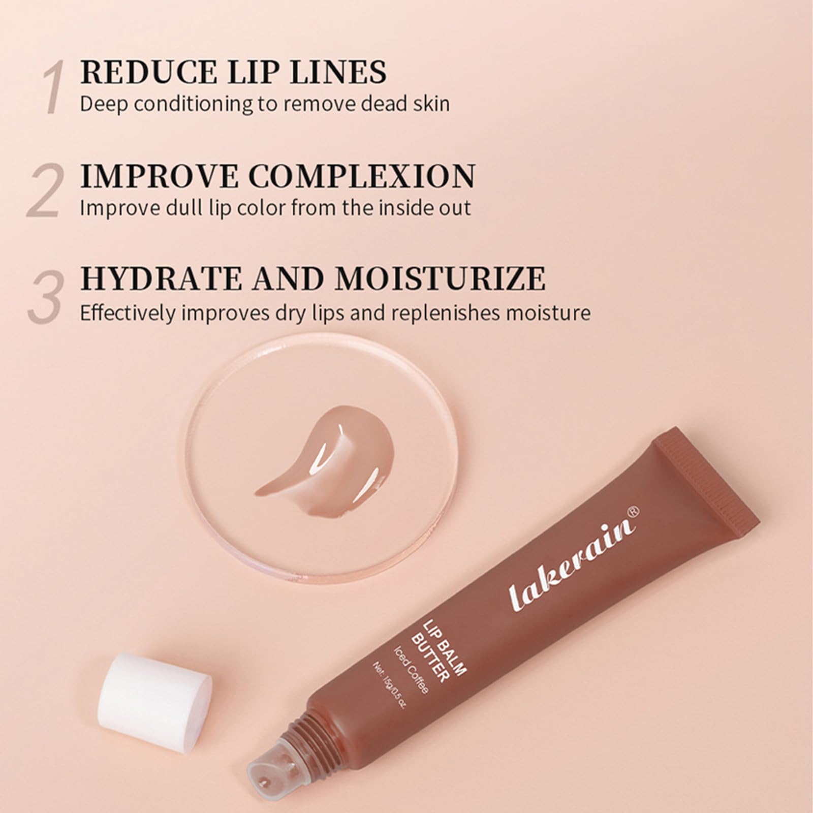 Petansy lip balm provides non-sticky hydration for all-day comfort.