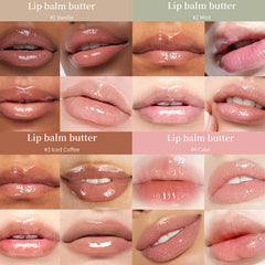 Petansy lip balm offers sheer color with a lightweight, glossy finish.
