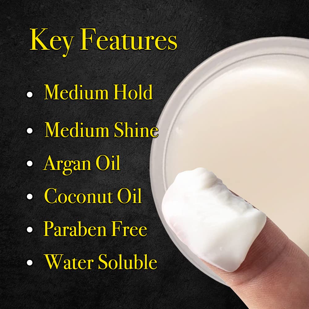 Pete & Pedro Paste applied with hands emulsifying for heat-activation texture