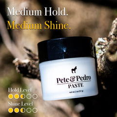 Pete & Pedro Paste texture close-up displays creamy, easy-to-handle consistency