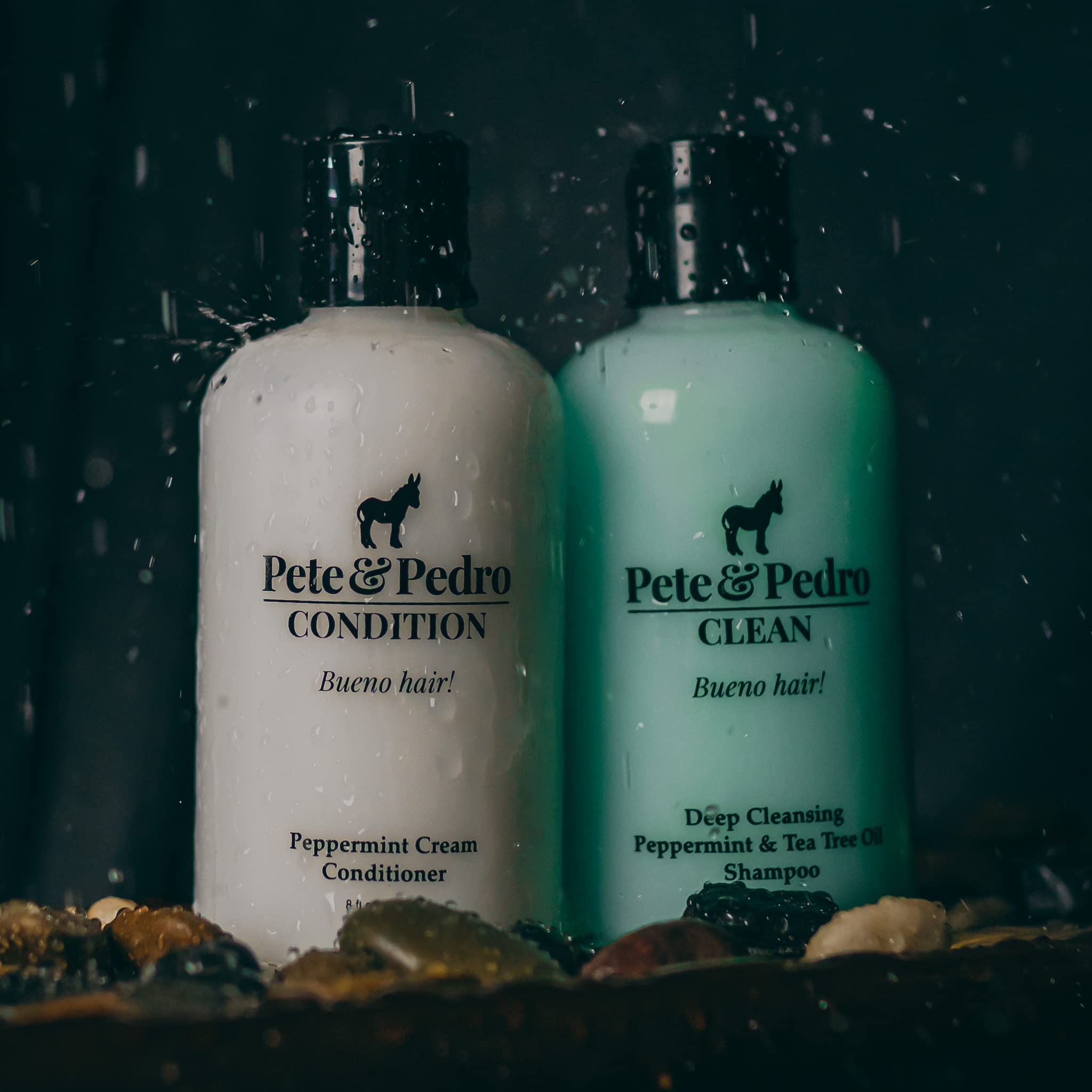 Pete & Pedro Peppermint Conditioner creamy texture close-up for smooth hydration