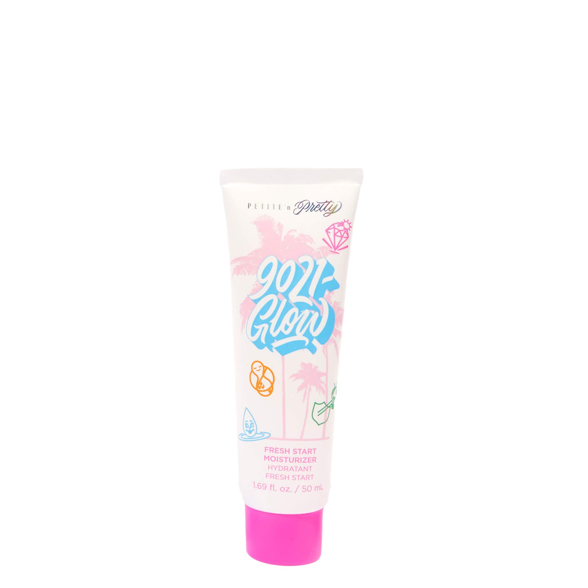 Petite 'N Pretty 9021-GLOW moisturizer applied on the face for a fresh-start glow.