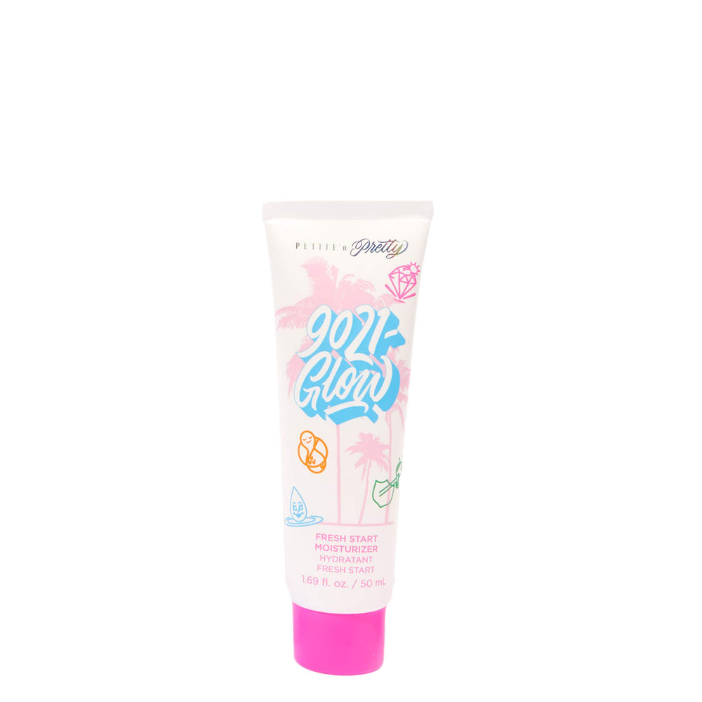 Petite 'N Pretty 9021-GLOW moisturizer applied on the face for a fresh-start glow.