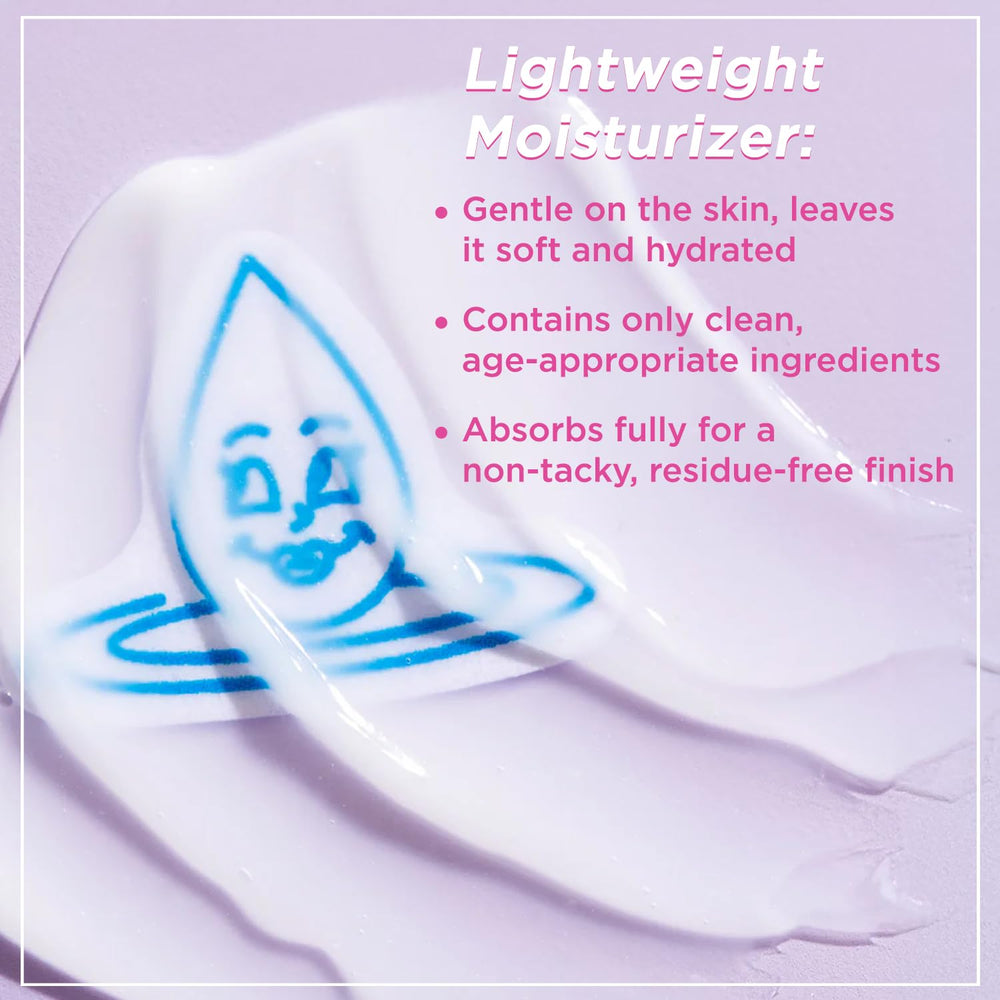 Petite 'N Pretty 9021-GLOW lightweight cream blends easily for non-tacky finish.