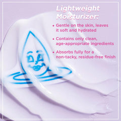 Petite 'N Pretty 9021-GLOW lightweight cream blends easily for non-tacky finish.