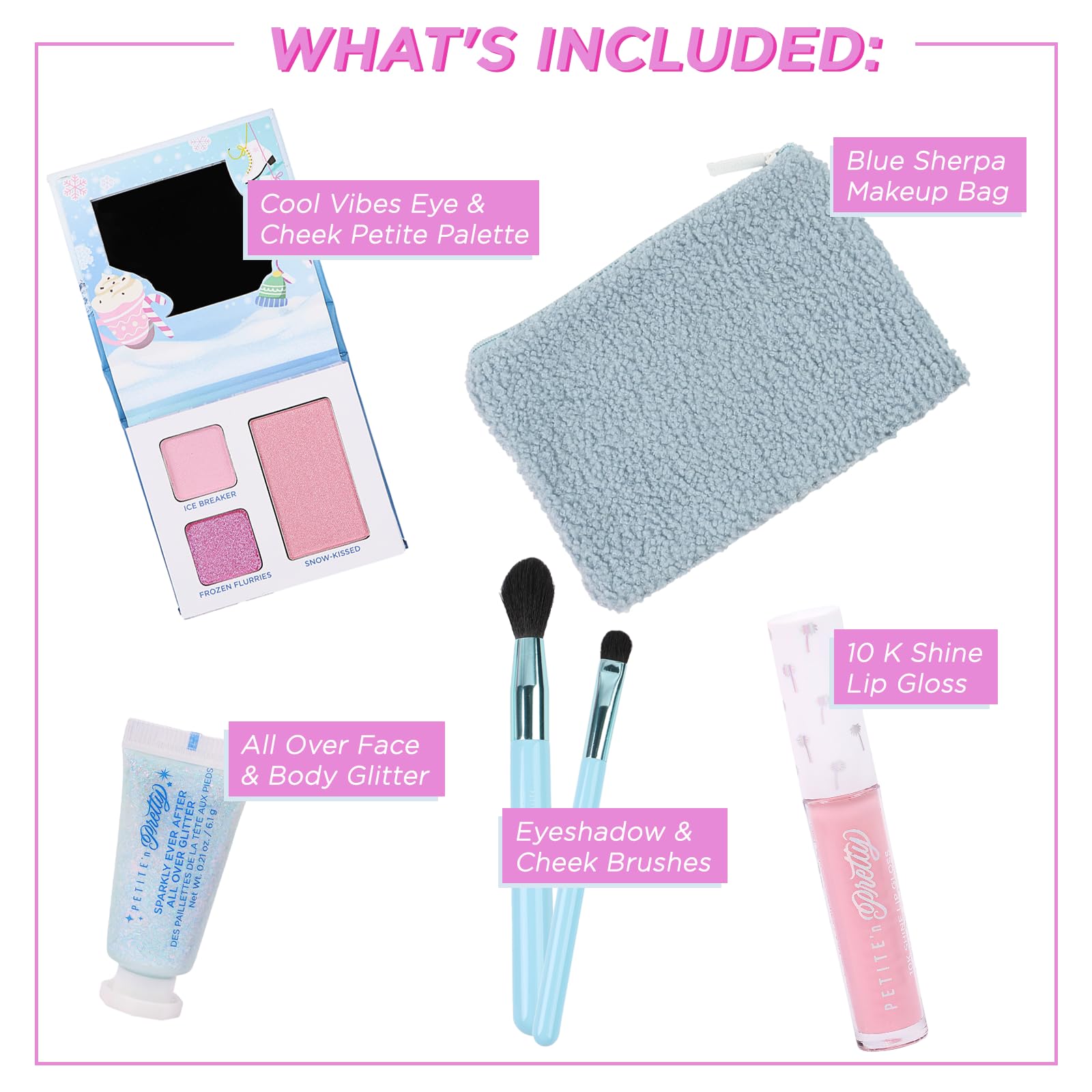 Petite 'N Pretty Cool Vibes palette with versatile shades