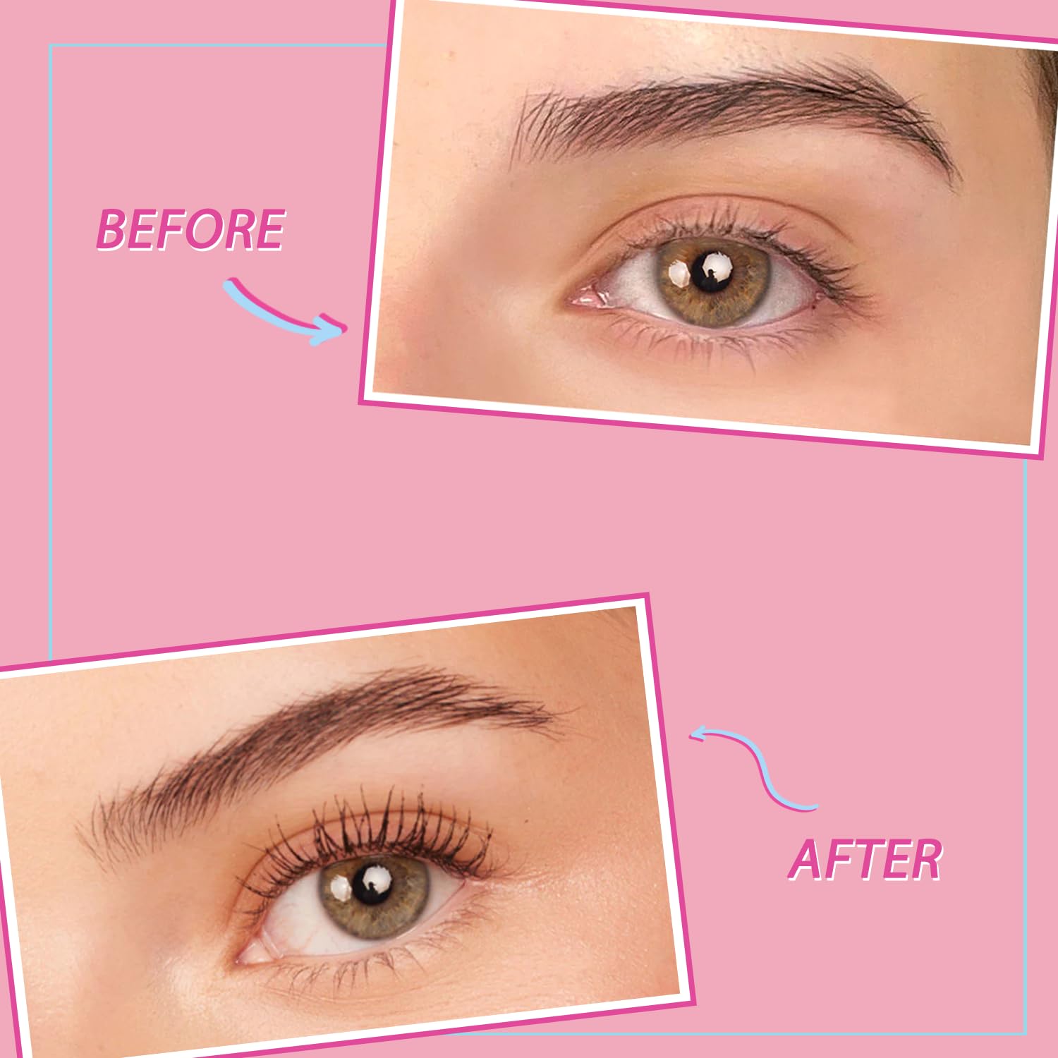 Petite 'N Pretty feather stretch mascara tube highlights feather-light formula for delicate lashes.