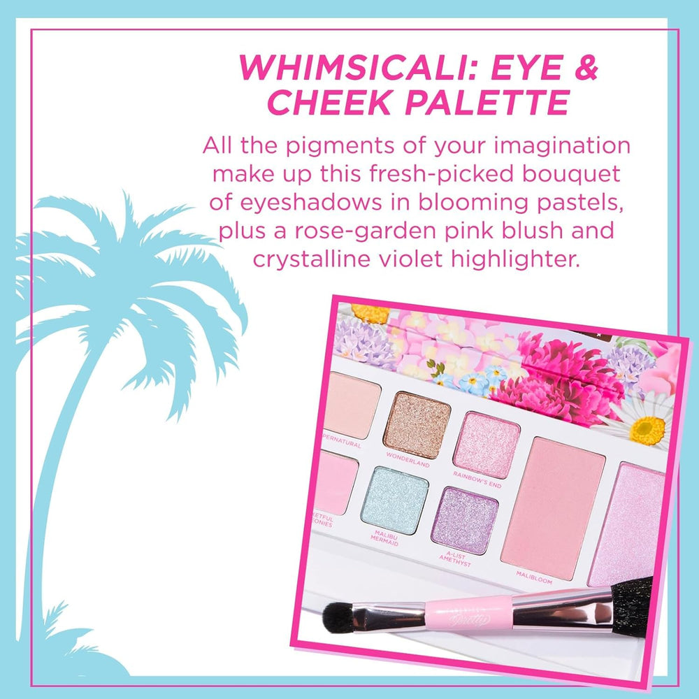 WhimsiCali rosy blush provides natural glow suitable for young skin.