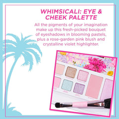 WhimsiCali rosy blush provides natural glow suitable for young skin.