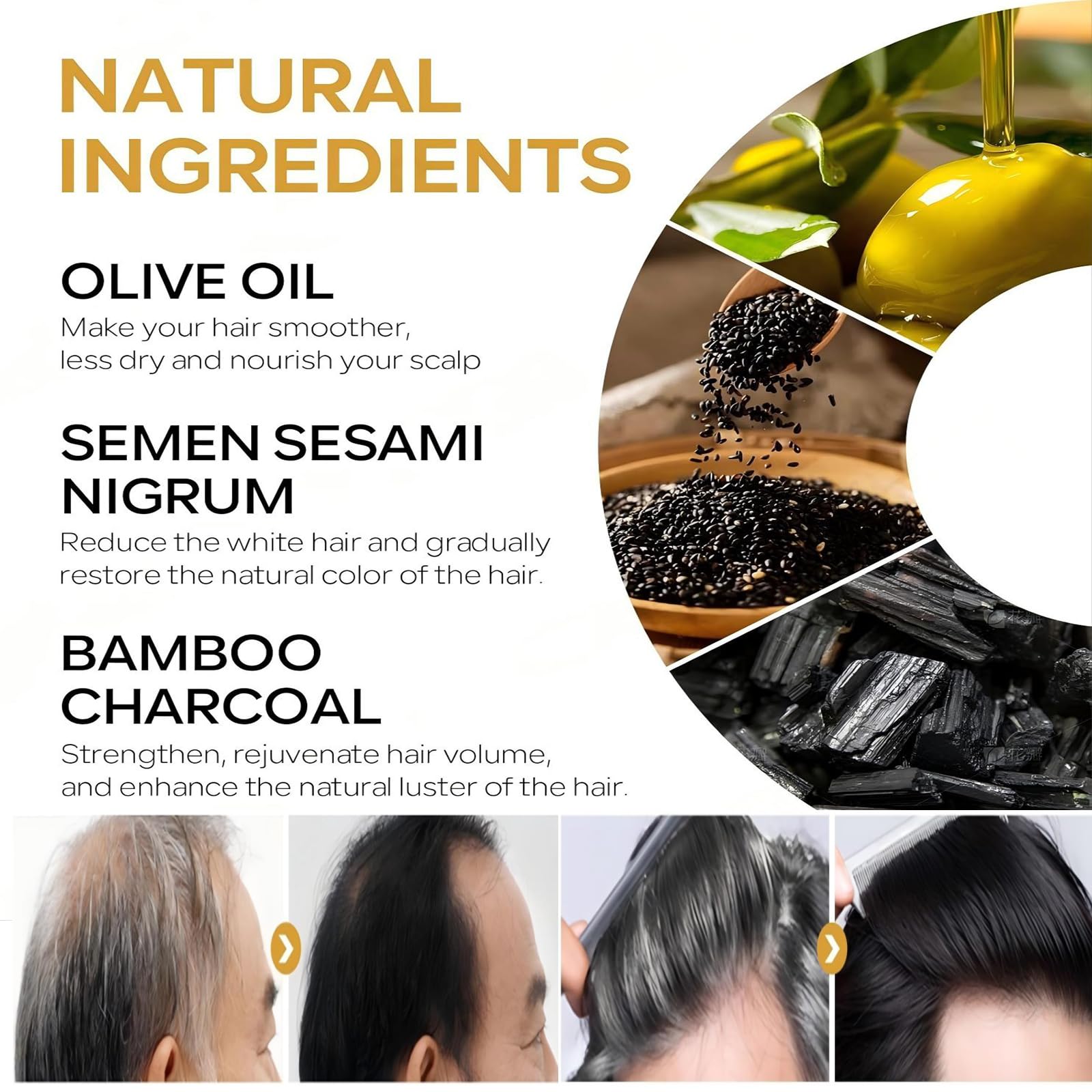 Pewatul Gray Hair Reverse Bar travel-size format ideal for on-the-go cleansing.