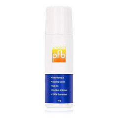 PFB Vanish full-body treatment highlighting balanced skin tone on arms and legs.