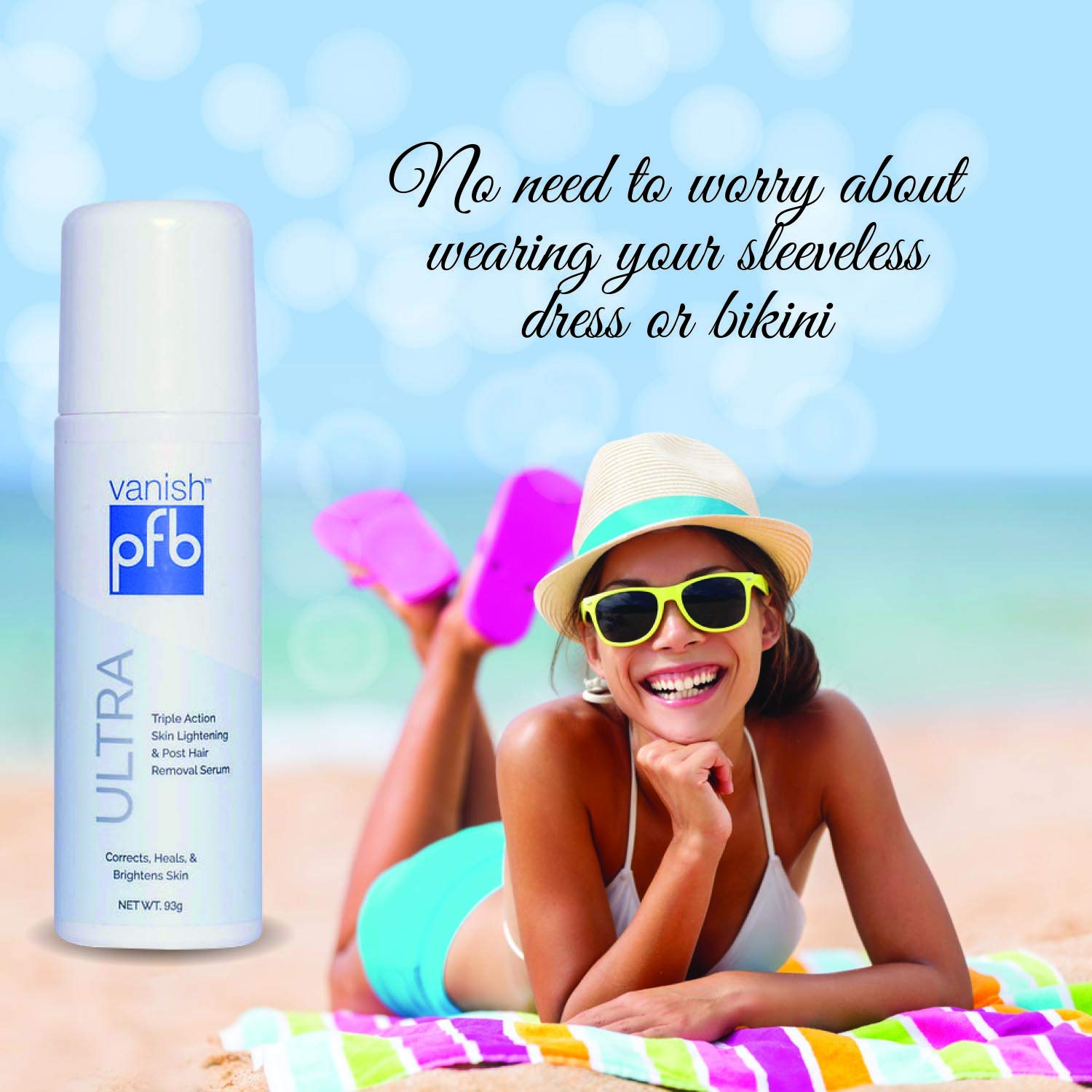 PFB Vanish Ultra new formula packaging with updated cap.