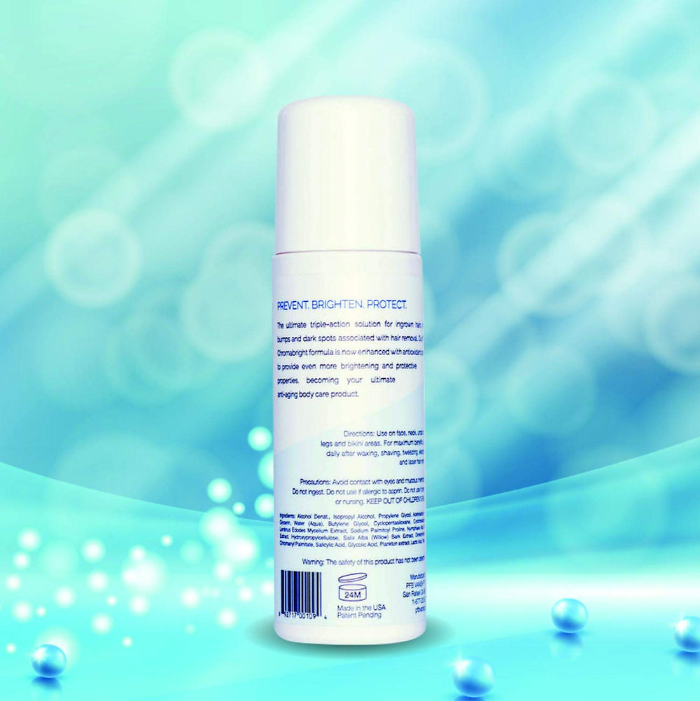 PFB Vanish Ultra on-skin application demonstrated for precision treatment.
