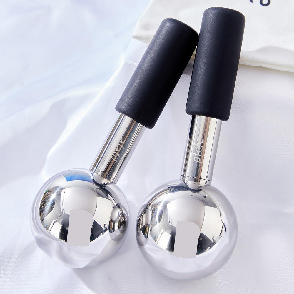 Pfefe durable stainless steel ice globes resist breakage and maintain chill