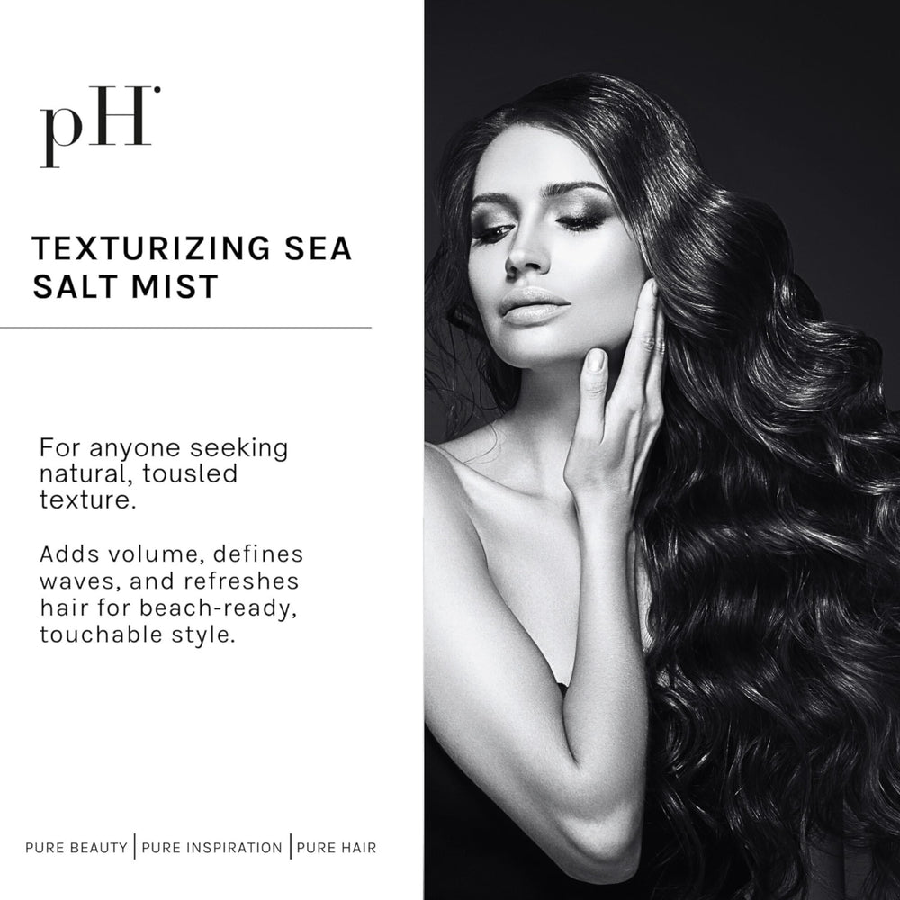 pH PURE HAIR BPA-free ingredients label underscores safe, quality ingredients.