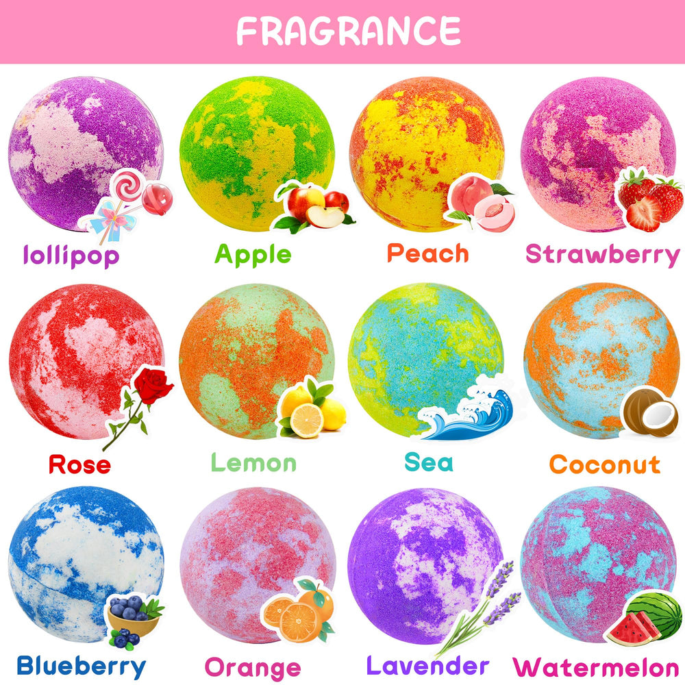 Phaorui bath bombs with bubbly colors create a vibrant sensory bath experience.