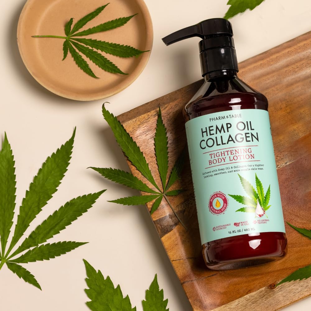 PHARM TO TABLE body lotion texture swirl demonstrates quick absorption and non-greasy finish.