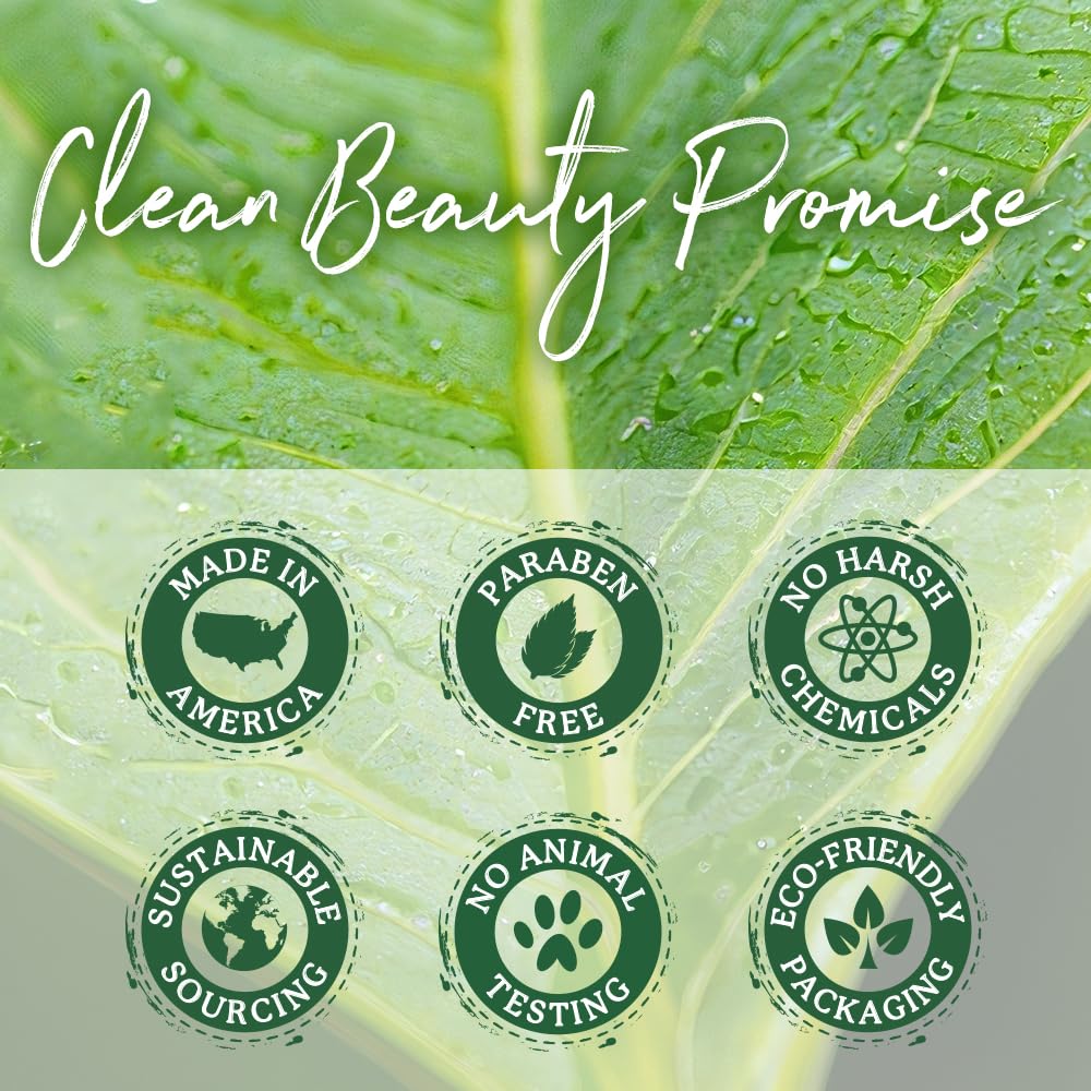 PHARM TO TABLE Leave-In Conditioner Rosemary Mint packaging-closeup showcases natural ingredients like tea tree oil.