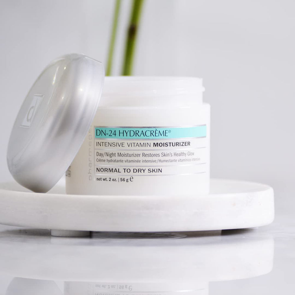 Pharmagel DN-24 Hydracrème on face and neck for daily moisture