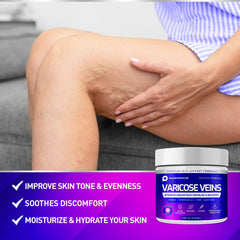 Pharmapulse Leg Comfort Cream cooling closeup conveys refreshing sensation.